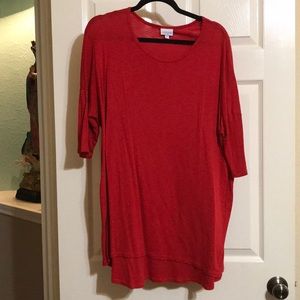 Red LuLaRoe Irma